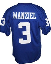 Johnny Manziel #3 Tivy High School New Men Football Jersey Blue Any Size image 2
