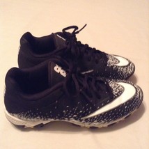 Nike Vapor Shark football cleats Size 11.5 black white shoes athletic Mens - $36.99