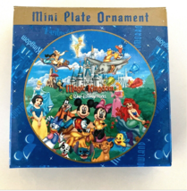 Walt Disney World Magic Kingdom Character Plate Ornament with Stand 2006 - $24.90