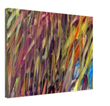 The Hidden Waterfall by John - 18 x 24" Quality Stretched Vibrant Canvas Print - $85.00