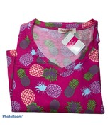 Fresh Produce Women’s S/S V-Neck T-Shirt.Pineapple.Sz.XL.NWT.MSRP$49.00 - $28.05