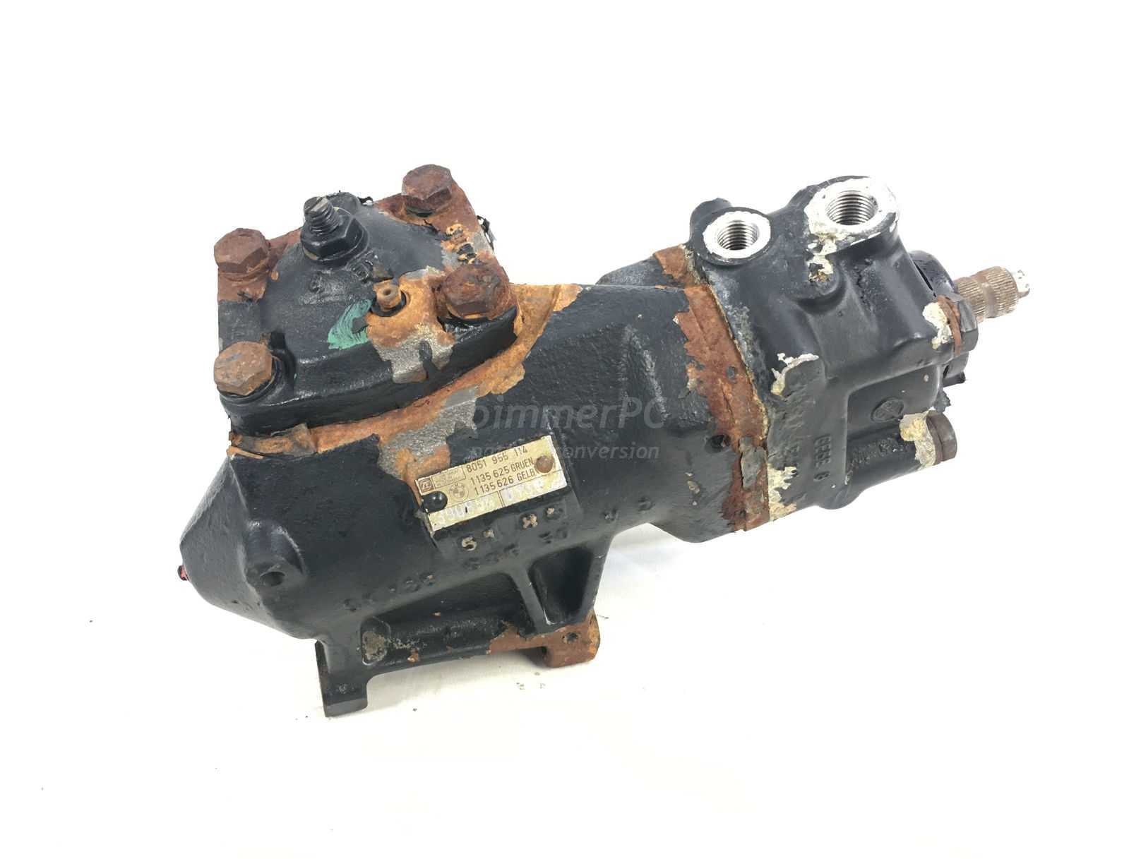 BMW E34 535i Power Steering Hydraulic Box M30 Recirculating Gear 1989