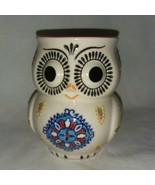 Yokohama Studio Royal Owl Coffee Mug 3d Embossed Colorful Hand Painted  - $18.99