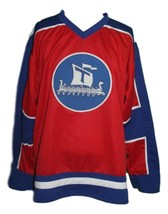 Any Name Number Norway Hockey Jersey New Red Any Size image 1