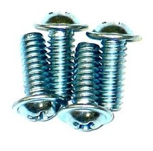 Corvette 1958-1962 Screw Set Deck Lid Latch On Body 4 Pieces - $15.79