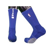 Nike NBA Authentics Detroit Pistons Basketball Crew Socks Team Issued (B... - $34.60
