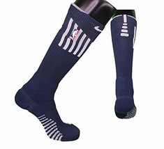 NBA Authentics Nike Detroit Pistons Basketball Team Issued Calf Socks City Editi - $34.60