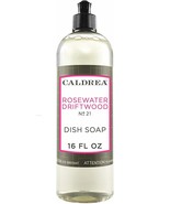 Caldrea Rosewater Driftwood, DISH SOAP Concentrated Dish Detergent 16 Ou... - $17.30