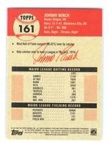 2022 Topps Stadium Club Chrome X-fractor Johnny Bench Card