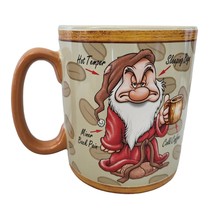 Disney Parks Snow White Wake Up Grumpy Dwarf XL Coffee Mug 24oz Large Cup - $39.19