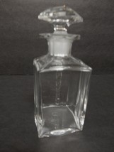 Vintage BACCARAT Signed Perfume Bottle Crystal Glass Spiral Stopper - $159.00