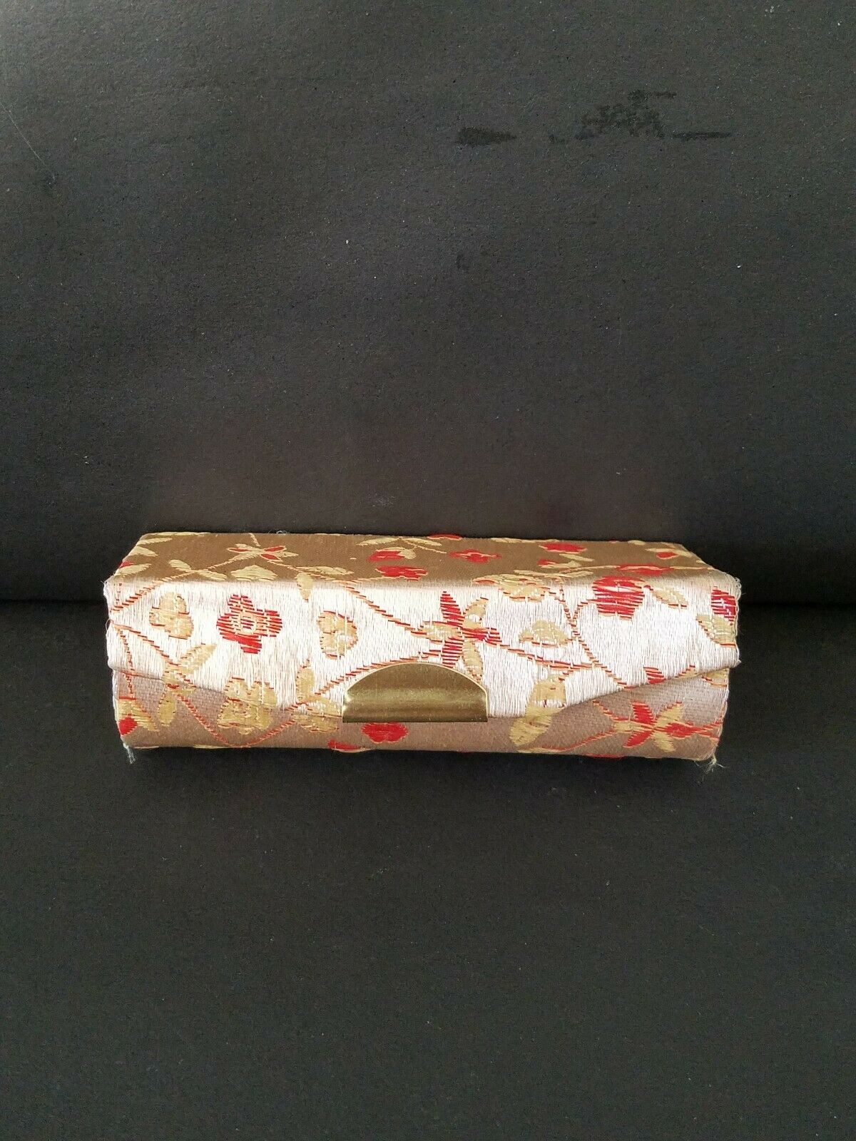  3 pcs purse holder stand jewelry holder stand vintage fabric lipstick  case holder with mirror lipstick case for purse floral lipstick case  lipstick gift holder the fabric lip gloss : Beauty