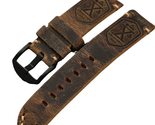 Top Italian Leather Watch Strap 20mm for Omega Seamaster Speedmaster - $37.99