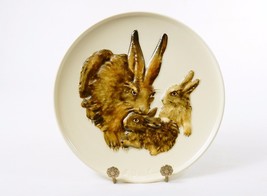 Goebel Collector Plate, Bas Relief ~ 1975 Mothers Series, Bunny w/Babies... - $19.55
