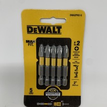 Dewalt Max Fit Magnetic Screw Lock 5 Piece #2 By 2" Model DWA2PH2-5 - $8.79