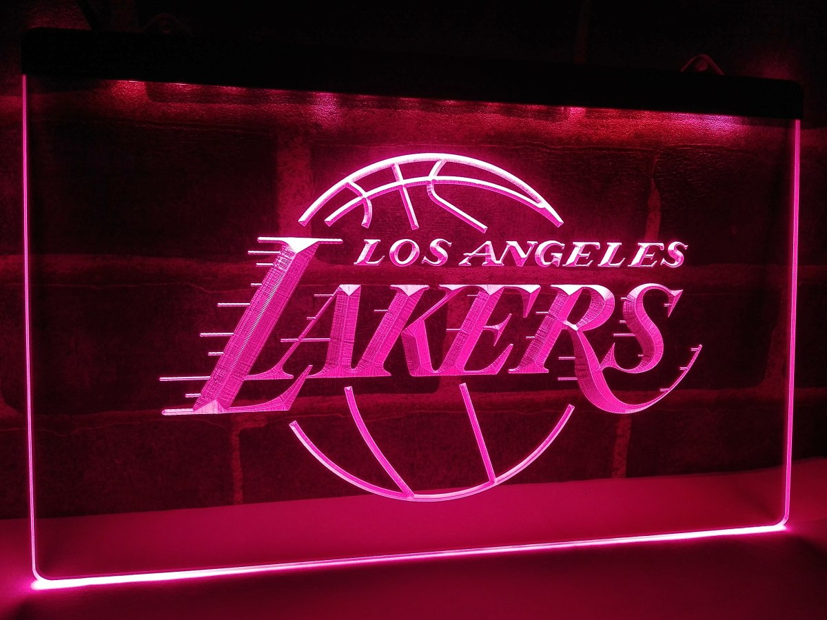 Los Angeles Lakers Neon Sign, Los Angeles Lakers Sign