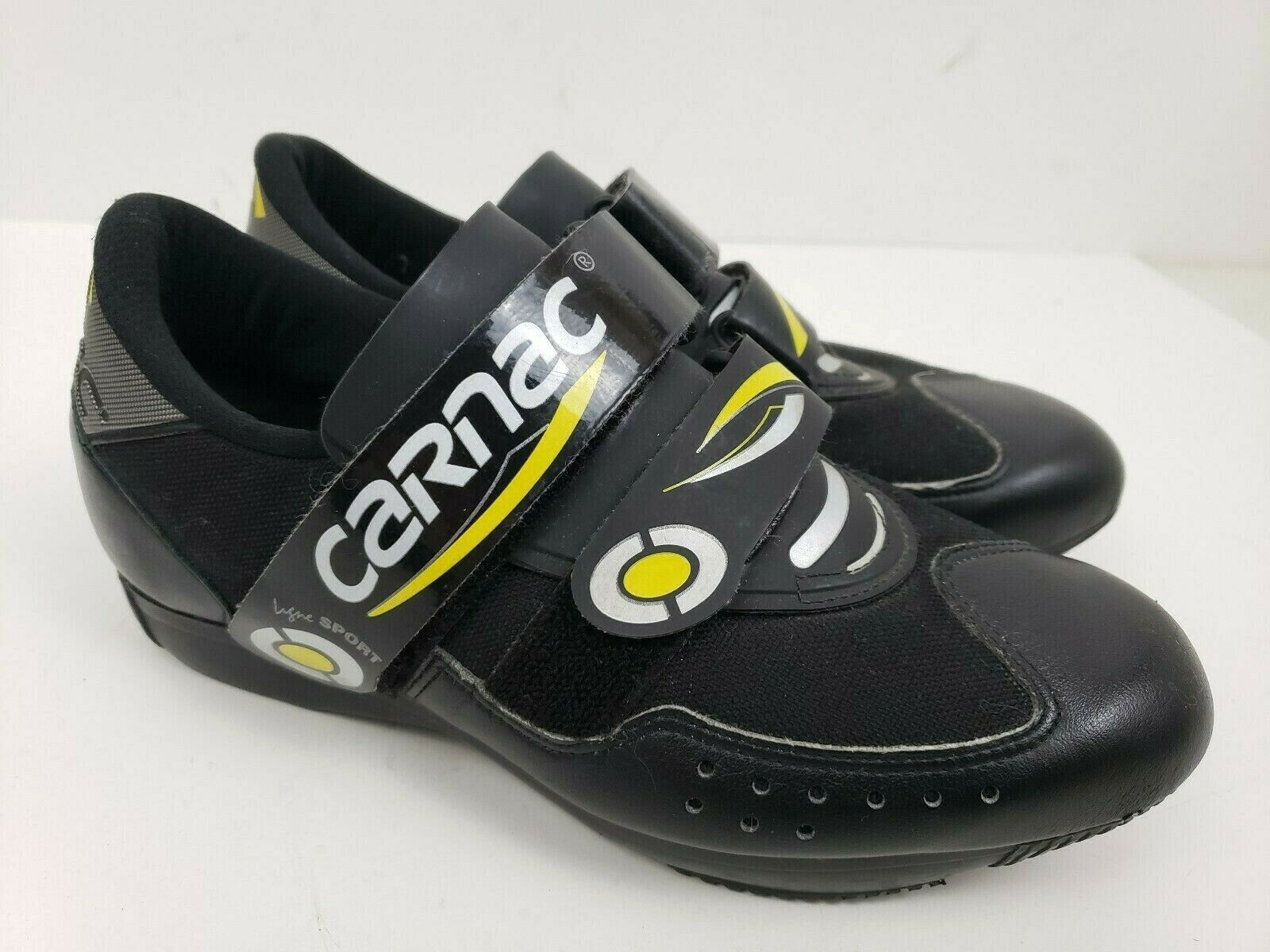 Carnac Women's Cycling Bicycle Bike Shoes Black Size 7.5 No Hardware ...