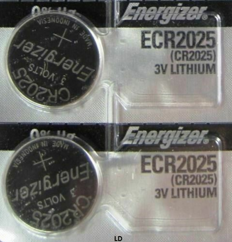 Energizer ECR2025 3V Lithium Coin Cell Battery Replaces CR2025