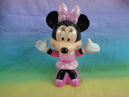Disney Minnie Mouse Plastic Figure Pink Dress - as is - $2.91
