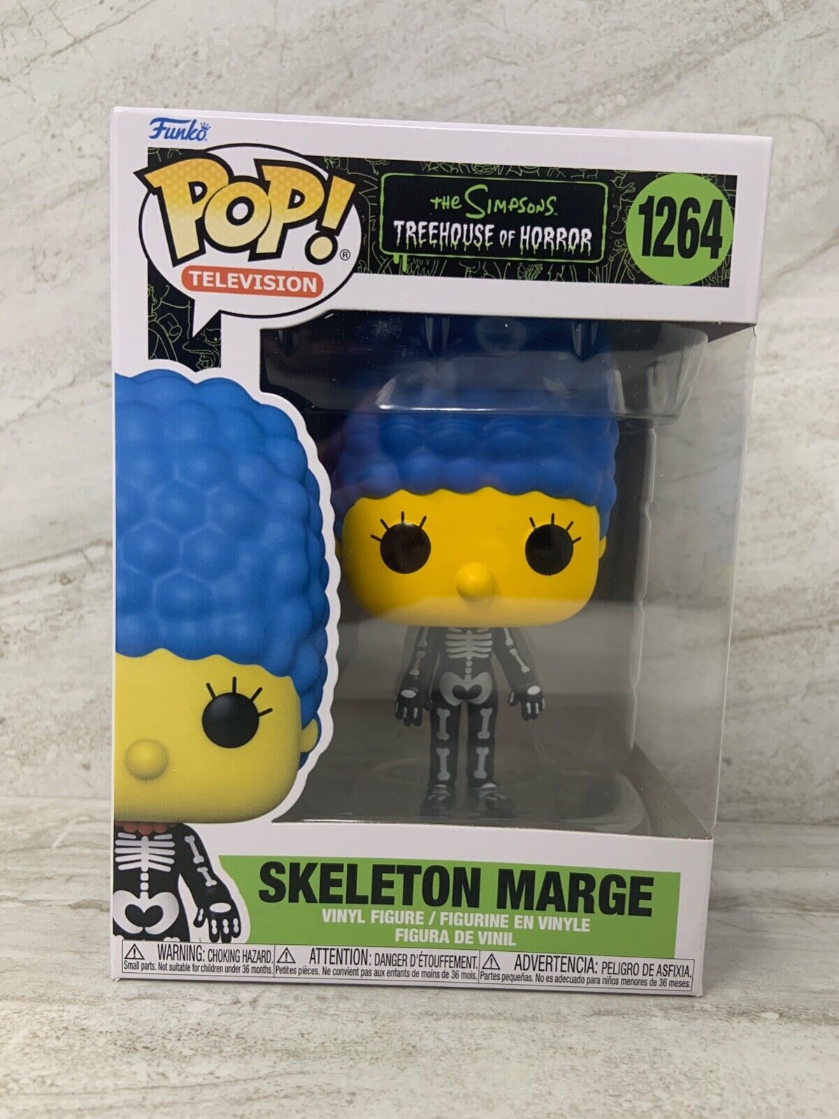 New Funko Pop Skeleton Marge 1264 The Simpsons Treehouse Of Horror In Hand Funko 2174