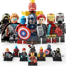 8pcs Avengers Endgame Captain Marvel Hawkeye Nebula Thor Iron Man Minifigures - $16.99