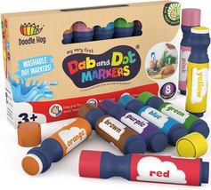 Shuttle Art Dot Markers, 15 Colors Washable Dot Markers for Toddlers,Bingo  Daubers Supplies for Kids Preschool Children, Non Toxic Water-Based Dot Art  Markers