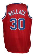 Rasheed Wallace #30 Washington Retro Basketball Jersey New Sewn Red Any Size image 2