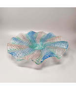 1960s Gorgeous Big Blue, Pink and Green Centerpiece in Murano Glass by L... - $390.00
