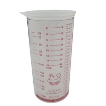 Pampered Pink Chef Measure-All Cup 1 Cup Measuring Liquids/Solids Wet/Dry