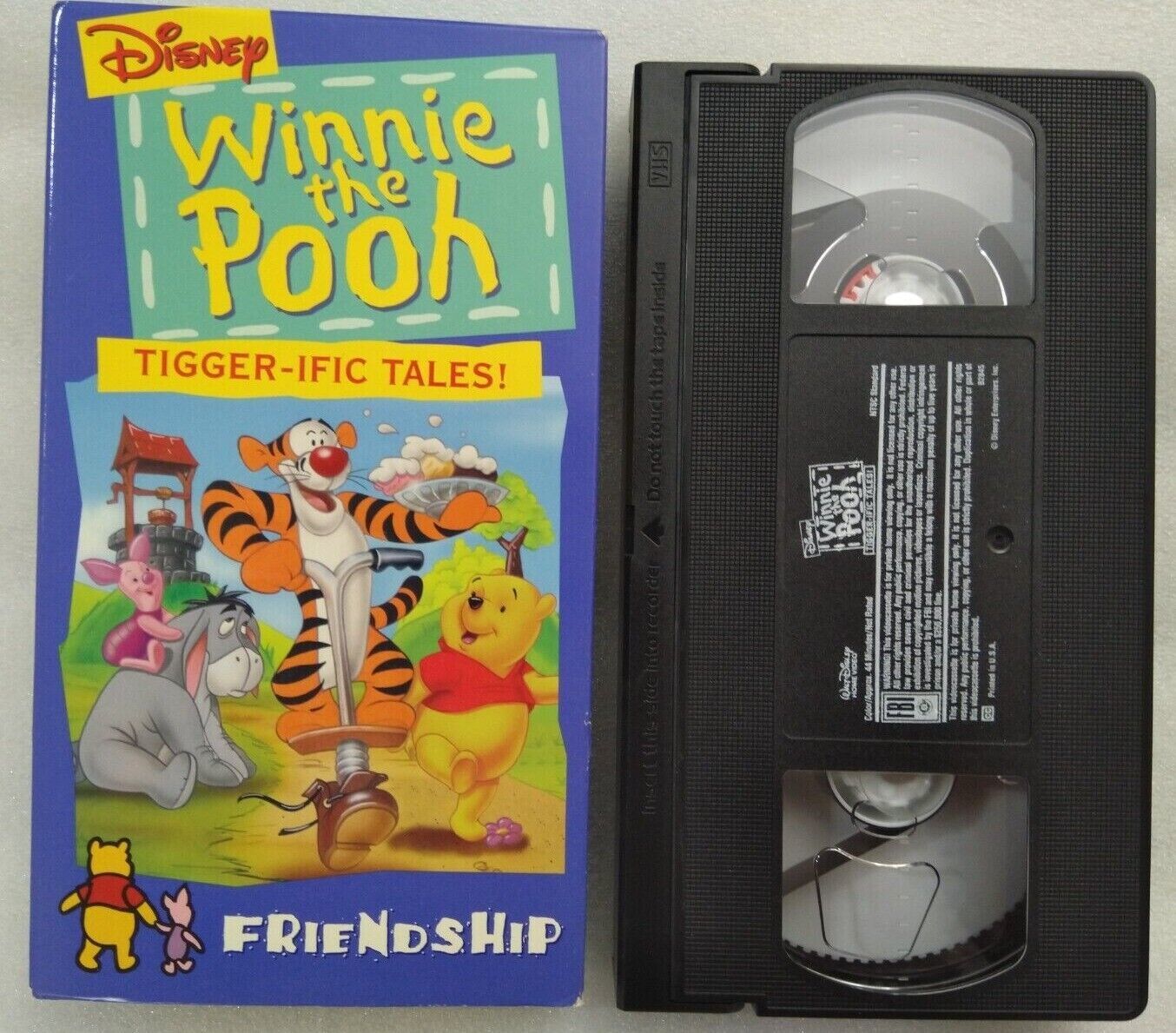 VHS Winnie the Pooh - Tigger-ific Tales (VHS, 1997, Walt Disney) - VHS ...