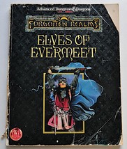 Elves of Evermeet Rulebook 2nd ed AD&D Forgotten Realms 1994 TSR 1560768290 9430 - $18.43