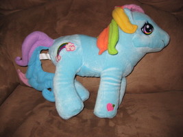 2003 My Little Pony Rainbow Dash Licensed Plush Like New With Tags Nwt 12" Large - $29.99