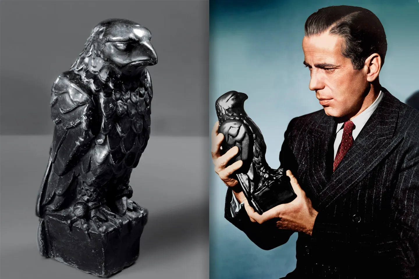 The Real Maltese Falcon ™ Statue Prop Original 1963 Source with COA BOGART SPADE - $159.00