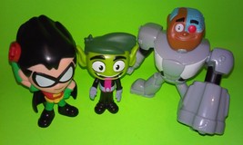Teen Titans Robin Cyborg Beast Boy McDs  Figure lot - $13.99