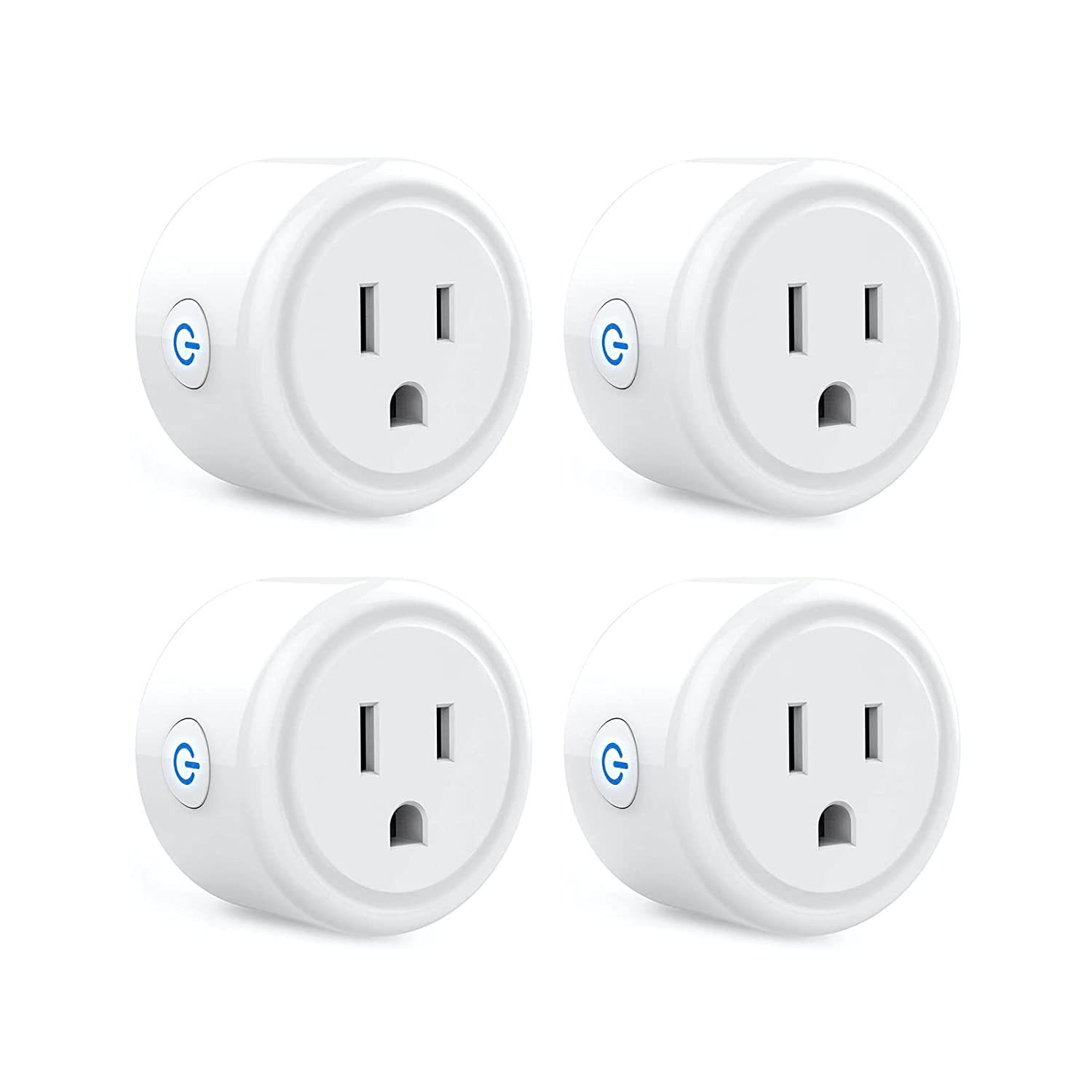 Minoston Outdoor Smart Plug Compatible with Homekit WiFi Plugs Smart Plug  Compatible with Siri, Alexa, Google Assistant, Heavy Duty WiFi Plug-in