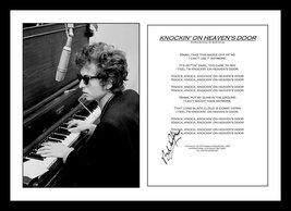 ULTRA RARE - BOB DYLAN - MUSIC LEGEND - AUTHENTIC HAND SIGNED AUTOGRAPH - $249.99
