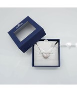NIB Swarovski 5256962 Rhodium Plated Heart Pendant Necklace Crystal Silv... - $79.95