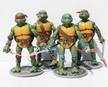 4x Teenage Mutant Ninja Turtles TMNT 1998s Movie Action Figure- No Origi... - $51.10