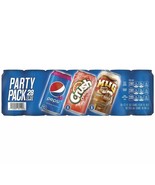 Pepsi Soda 3 Flavor Party Pack (12oz / 28pk) - $79.00