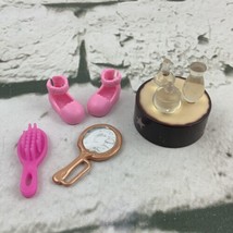 Barbie Doll Accessories Shoes Brush Table - $9.89