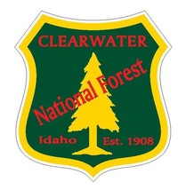Clearwater National Forest Sticker R3216 Idaho You Choose Size - $1.45+