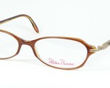 Paloma Picasso by METZLER Mod 8229 329 BROWN GOLD EYEGLASSES GLASSES 50-... - $87.95