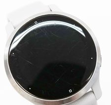 Garmin Venu 2S Watch Silver Stainless Steel Bezel with Gray Band 010-02429-02 image 4
