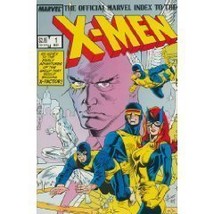 X-Men (Official Marvel Index)#1 [Comic] by George Olshevsky; John Romita... - $9.99