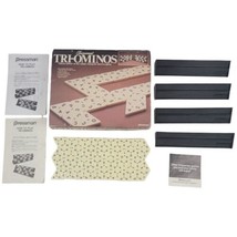 Tri-Ominos Deluxe Edition of the Classic Triangular Dominoe Game - Pressman 1986 - $23.03