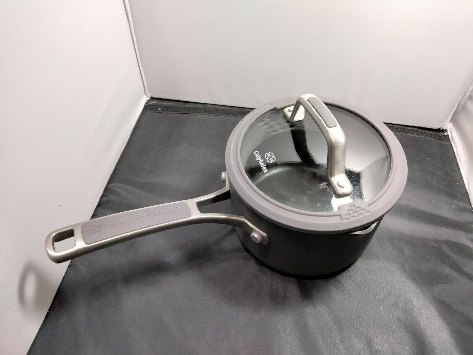 Hoffritz Platinum Pots, 4 Qt Stainless Steel Sauce Pan With Lid or