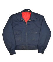 Vitnage Lee Chetopa Work Jacket Mens 46 Quilt Liner Mechanic Zip Twill P... - $119.20
