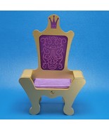 Kidkraft Disney Princess Belle Enchanted Wood Throne Chair Only Dollhouse - $17.81