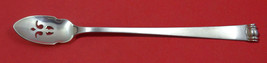 Modern Georgian By Allan Adler Sterling Olive Spoon Pierced Long 7 5/8&quot; ... - $197.01