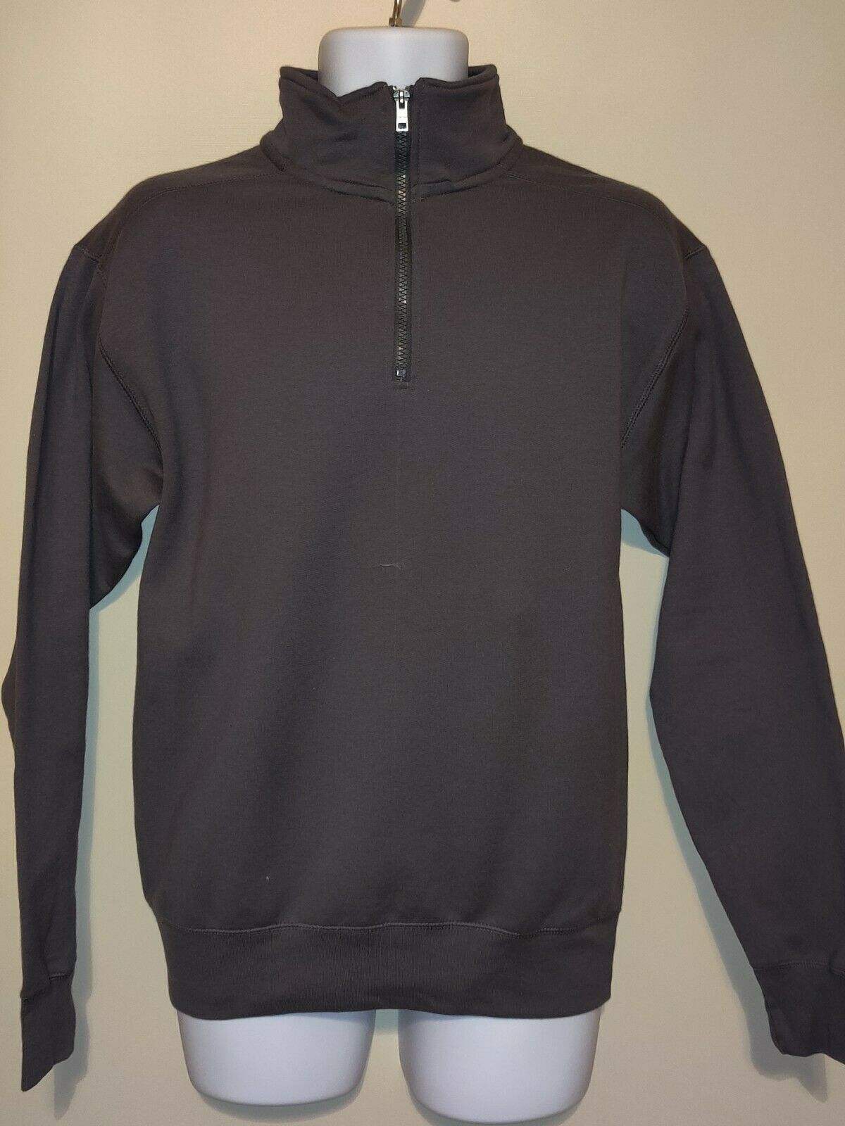 Primary image for Hanes Men's Nano Quarter-Zip Fleece Jacket - Grey